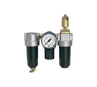 RIEGLER Riegler Unité de maintenance 3 pcs « Standard-mini » avec réservoir métal, G 1/8 Quantité:1