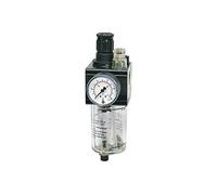 RIEGLER 101093-810.08 K Unité de maintenance combinée avec réservoir PC, BG 1, G 1/2, 0,5-16 bar, 1 pièce