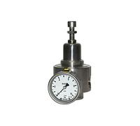RIEGLER 101194-570.12 D Régulateur de pression en acier inoxydable 1.4404 G 1/2 1,0-15 bar