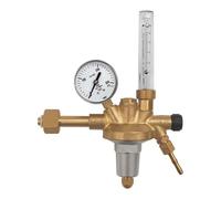 RIEGLER 101282-489.10 Régulateur de pression de bouteille, 200 bar, argon, jauge de débit 0-20 l/min, 1 pièce