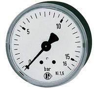 RIEGLER 101534-110.47-KD Mano standard, plastique, G 1/8 arrière, 0-16,0 bar/230 psi, Ø 40, 1 pièce