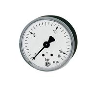 RIEGLER 101727-110.42-K Standardmano, KS-G, G 1/8 arrière centré, 0-1,6 bar, Ø 40, 1 pièce