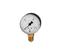 RIEGLER 101805-123 Manomètre standard en tôle d'acier G 1/4 bas 0-160 bar Ø 63