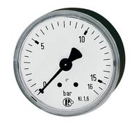 RIEGLER 101811-110.41/1 Standard Mano, KS-G, G 1/8 arrière centrique, 0-1,0 bar, Ø 40, 1 pièce