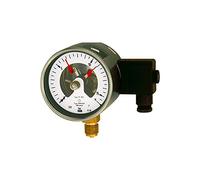RIEGLER 102613-3307 Manomètre de contact, G 1/2 radial inférieur, couteau. 0-40,0 bar, Ø 160, 1 pièce