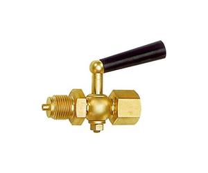 RIEGLER 102650-9009/ES Robinet d'arrêt manomètre, manchon, acier inoxydable 1.4571, G 1/2, 1 pièce