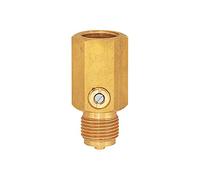 RIEGLER 102684-9018/ES Réducteur de choc pour manomètre, G 1/2, PN 400 bar, acier inoxydable 1.4571