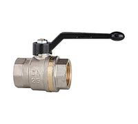 RIEGLER 103131-330.10 Robinet à boisseau sphérique à écoulement complet IG/IG, MS ver, G 2 1/2, 1 pièce