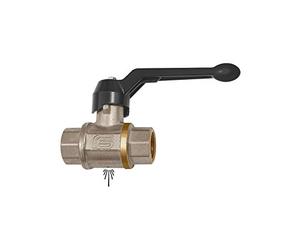 Riegler 103254 Robinet à boisseau sphérique de sécurité non verrouillable Trou de purge Rp 3/8