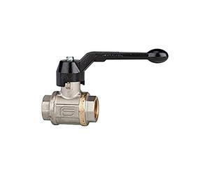 RIEGLER 103268-3350.09 Robinet à boisseau sphérique lourd, levier manuel, IG/IG, MS ver., G 2, 1 pièce