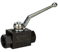 RIEGLER 103517-392.24 Robinet à billes à haute pression en acier G 1/2