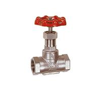RIEGLER 103795-250.50 ES Robinet d'arrêt à manchon en acier inoxydable 1.4401/1.4408, G 3/8, DN 10, 1 pièce