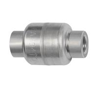 RIEGLER 103849-228.14-ES Clapet anti-retour léger ES 1.4301, G 1/4, 0,03 bar, 1 pièce