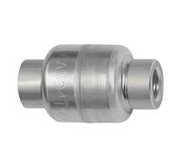 RIEGLER 103851-228.12-ES Clapet anti-retour léger ES 1.4301, G 1/2, 0,03 bar, 1 pièce