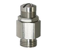 RIEGLER 103923-218.21-ES Mini valve de purge en acier inoxydable G 1/4, pression de réponse 1,0-4,0 bar, 1 pièce