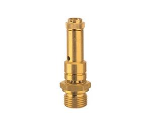 RIEGLER 104376-226.03-24,0 Valve de sécurité DN 8 en laiton, G 1/2, pression de réponse 24 bar, 1 pièce