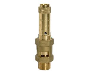RIEGLER 104841-229.01-11.0 Valve de sécurité en laiton G 1/2, pression de contact 11 bar, 1 pièce