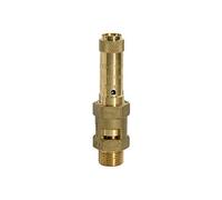 RIEGLER 104863-229.02-0,7 Soupape de sécurité en laiton G 3/4 Pression de réponse 0,7 bar
