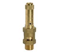 RIEGLER 104892-229.02-10,5 Soupape de sécurité en laiton G 3/4 Pression de réponse 10,5 bar