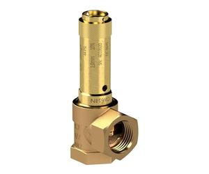 RIEGLER 105608-221.05-16,0 Valve de sécurité d'angle G 1 pression de contact 16 bar 1 pièce