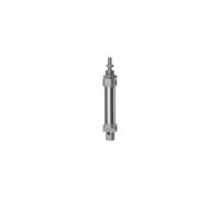 RIEGLER 105796-1.DMD.16010 Cylindre rond, double effet, aimanté, piston Ø 16, course 10, M5, 1 pièce