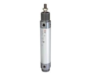 RIEGLER 105864-2.DM.40200 Cylindre rond, double effet, aimant, piston Ø 40, course 200, G 1/4, 1 pièce