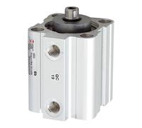 RIEGLER 105954-3.EMF.16010 Cylindre de levage court à action simple, aimanté, piston Ø 16, course 10, M5, 1 pièce