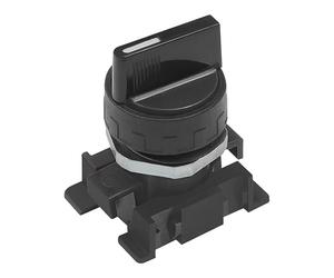 RIEGLER 106449-KDH-3B Levier court 3 positions bistable Noir