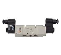 RIEGLER 106561-517.222 Valve électrique 5/2 voies, bistabil, G 1/4, 24 V DC, 1 pièce