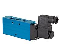 RIEGLER 106594-517.425 Vanne électromagnétique mono-directionnelle 5/2 voies G 1/4 230 V 50 Hz