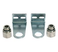 RIEGLER 106607-518.120-14 Équerre de maintien pour valves directionnelles Hauteur 120 mm G 1/4