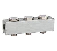 RIEGLER 106617-519.03-14 Barre d'alimentation pour vannes directionnelles 3 positions G 1/4