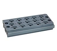 RIEGLER 106635-520.05-14 Plaque de base multiple pour vannes directionnelles 5 positions G 1/4