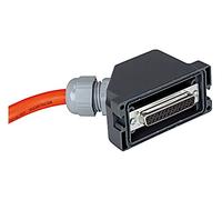RIEGLER 106701-2269.250 El. Connecteur multipôle 25 broches, IP 65, prise IP 67, câble de 2,5 m, 1 pièce