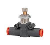 RIEGLER 106731-413-4 Vanne d'étranglement, double face, tuyau de tuyau, diamètre 4, 1 pièce