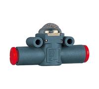 RIEGLER 106767-431-6 Valve de purge rapide « lineonline », silencieux, tuyau Ø 6, 1 pièce