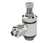 RIEGLER 106954-333.014-8 Clapet anti-retour d'évacuation, fermeture rapide G1/4, filetage 8/6, 1 pièce