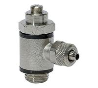 RIEGLER Riegler Valve de régulation, régulation des deux côtés, raccord rapide M5, clé 5/3 Quantité:1