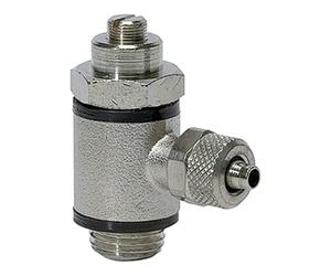 RIEGLER 106978-359.038-10 Vanne d'étranglement des deux, fermeture rapide G 3/8, filetage 10/8, 1 pièce