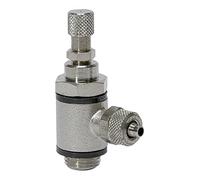 RIEGLER Riegler Vanne d'étranglement, étranglement double, raccord rapide G 1/8, tuyau 6/4 Quantité:1