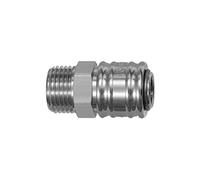 RIEGLER 107280-243.01-N Raccord rapide NW 7,2 en laiton nickelé G 1/4 AG 1 pièce