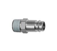 RIEGLER 107458-N 243/2 Mamelon NW 10, en acier trempé/vern, R 3/8 AG avec revêtement PTFE, 1 pièce