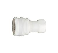 RIEGLER 107713-246.31 Embrayage hydraulique à deux côtés, POM, G 1/8 IG, NW 4,3, 1 pièce