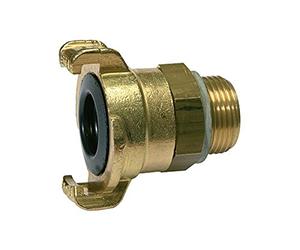 RIEGLER 107788-K 211 A Geka Raccord fileté rotatif à 360° Laiton nu G 3/4 AG