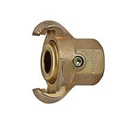 RIEGLER 107864-KI 10 M Coupleur à griffes avec filetage intérieur G 1 avec joint en laiton