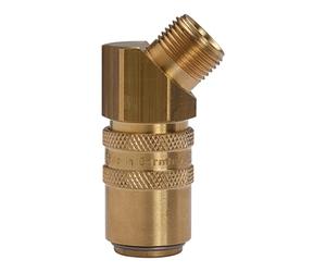 RIEGLER 107969-280.34 Raccord thermorégulateur DN 9 avec raccord fileté mâle G 3/8 45°