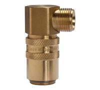 RIEGLER Riegler Accouplement de régulation DN 9 avec raccord fileté extérieur, G 3/8 90° Quantité:1