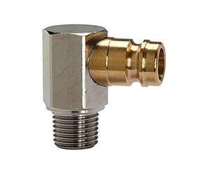 RIEGLER 107990-280.806 Mamelon de température DN 9, 90°, avec filetage externe, R 3/8, 1 pièce