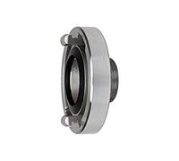 RIEGLER 108202-2403.3134 Raccord rigide Storz en aluminium Taille 25-D, KA 31 mm, G 3/4 AG, 1 pièce