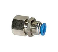 Riegler 109222-151.012-12 Ger. Schott Raccord à vis "Série bleue", M22 x 1,0, Rc 1/2 i, 1 pièce